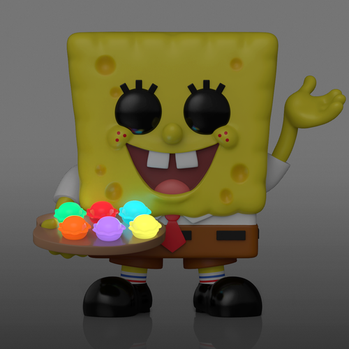 BOB ESPONJA COLORBURGUERS EXCLUSIVO GLOW IN THE DARK #2312 : SPONGE BOB