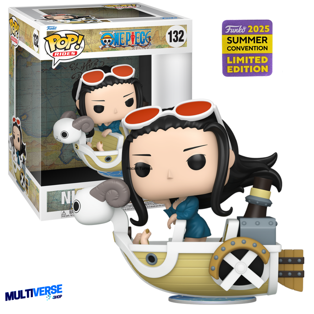 NICO ROBIN CON MINI MMERRY II #132 : ONE PIECE - FUNKO POP! RIDES