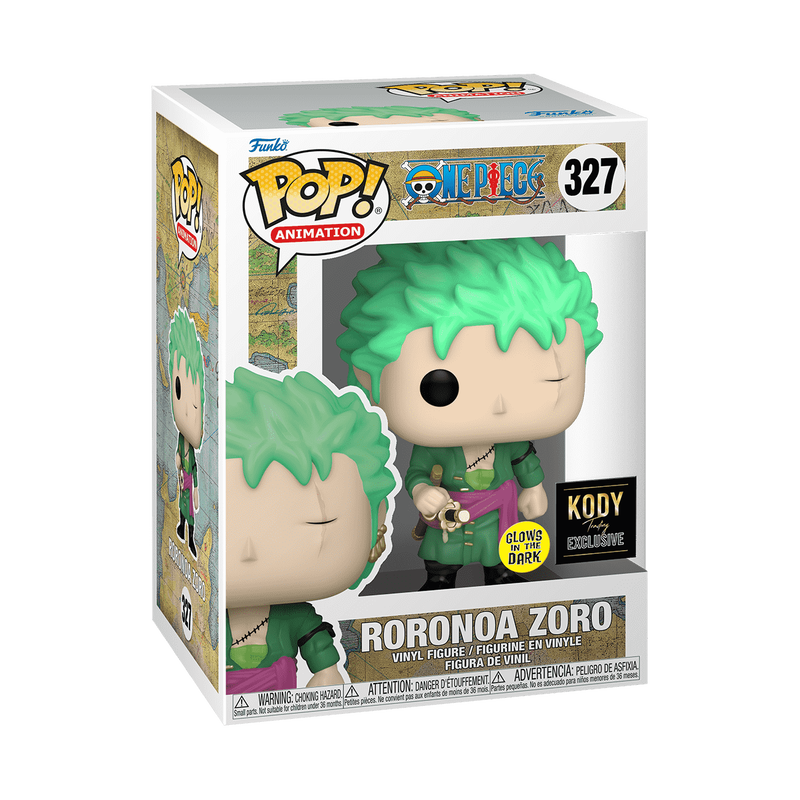 RORONOA ZORO (GITD) EXCLUSIVO KODY : ONE PIECE - FUNKO POP! ANIMATION