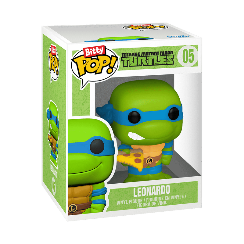 LEONARDO CON VAN : TMNT TORTUGAS NINJA - FUNKO BITTY POP RIDE