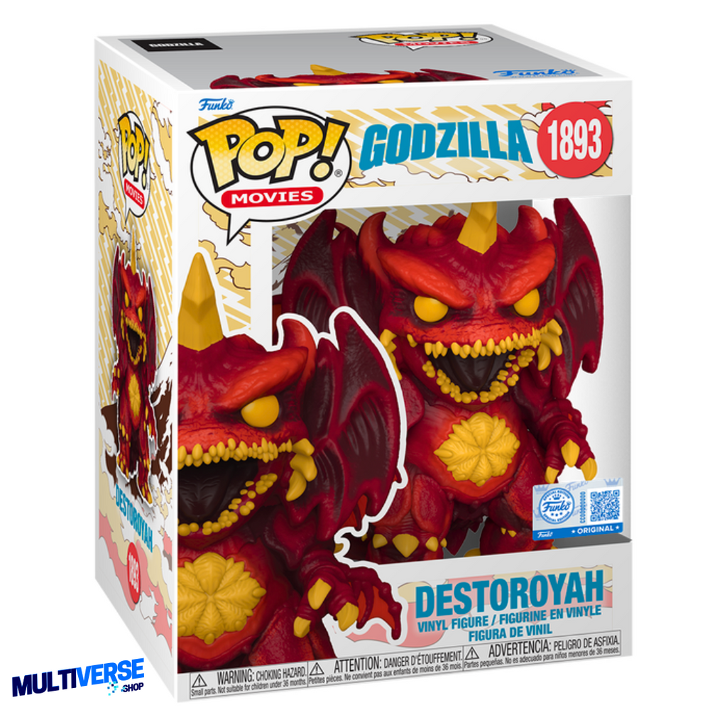 DESTOROYAH RETRO FUTURISM #1983 : GODZILLA - FUNKO POP! PREMIUM