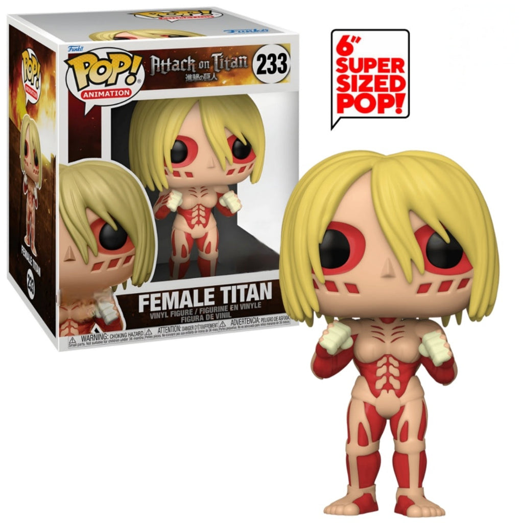 FEMALE TITAN (6 PULGADAS) #233 : ATACK ON TITAN - FUNKO POP! ANIMATION