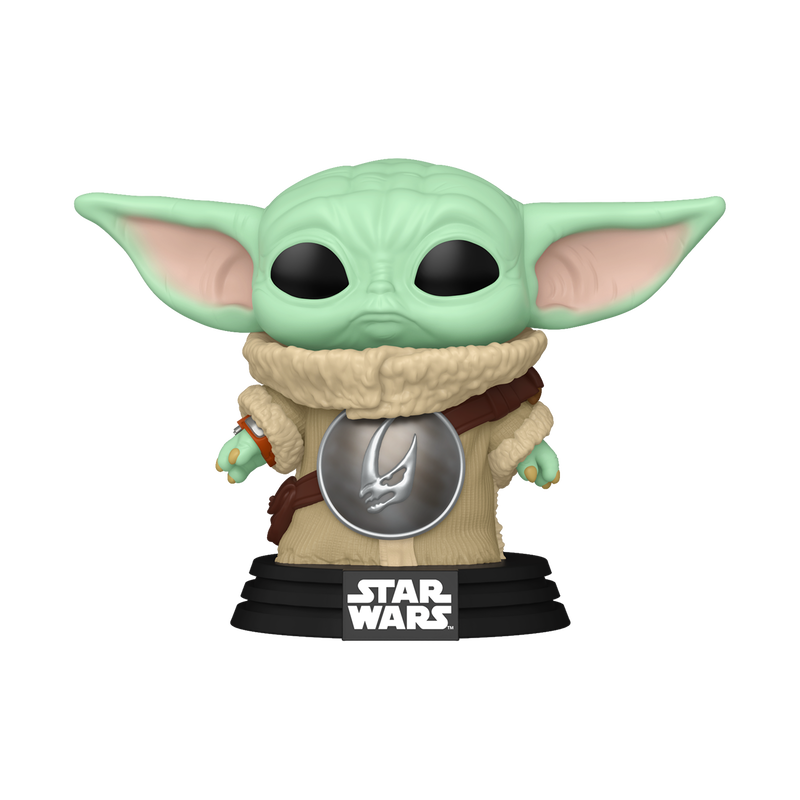 GROGU CON ARMADURA #819 : STAR WARS THE MANDALORIAN AND GROGU - FUNKO POP