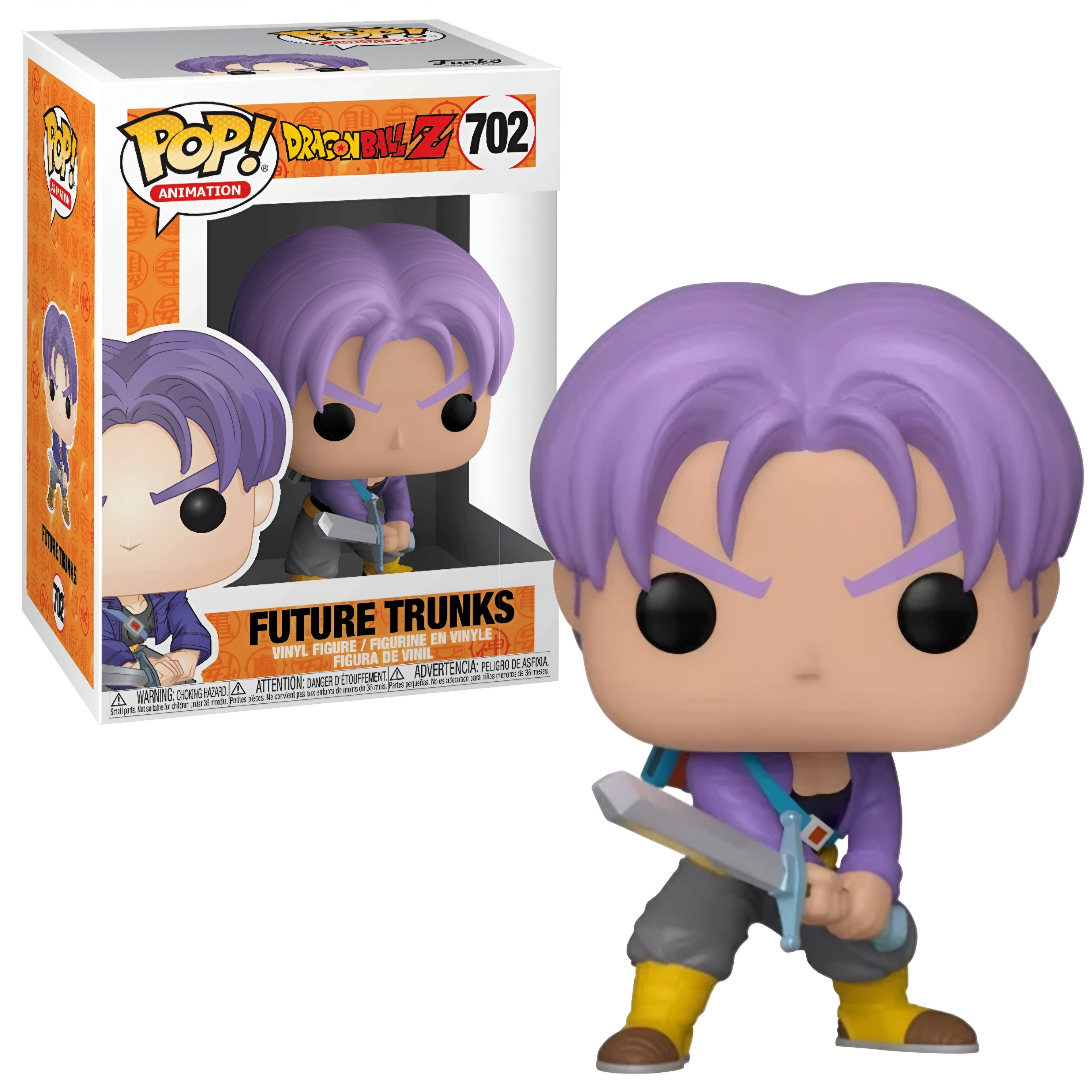 FUTURE TRUNKS #702 : DRAGON BALL Z - FUNKO POP! ANIMATION