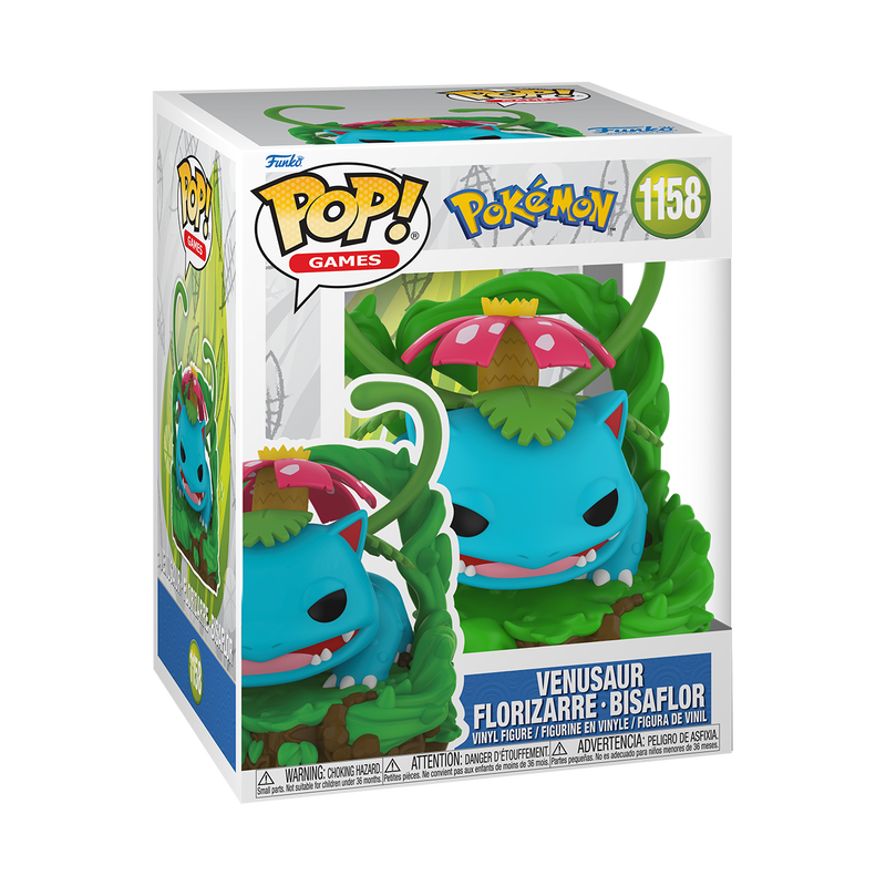 VENUSAUR PREMIUM #1158 : POKEMÓN - FUNKO POP! GAMES