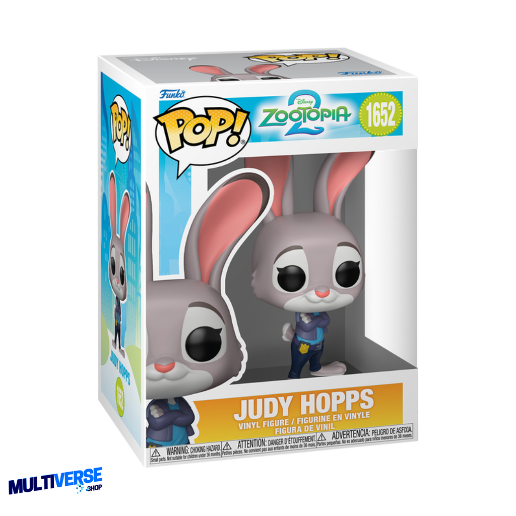 JUDY HOPPS #1652 ZOOTOPIA 2 FUNKO POP DISNEY