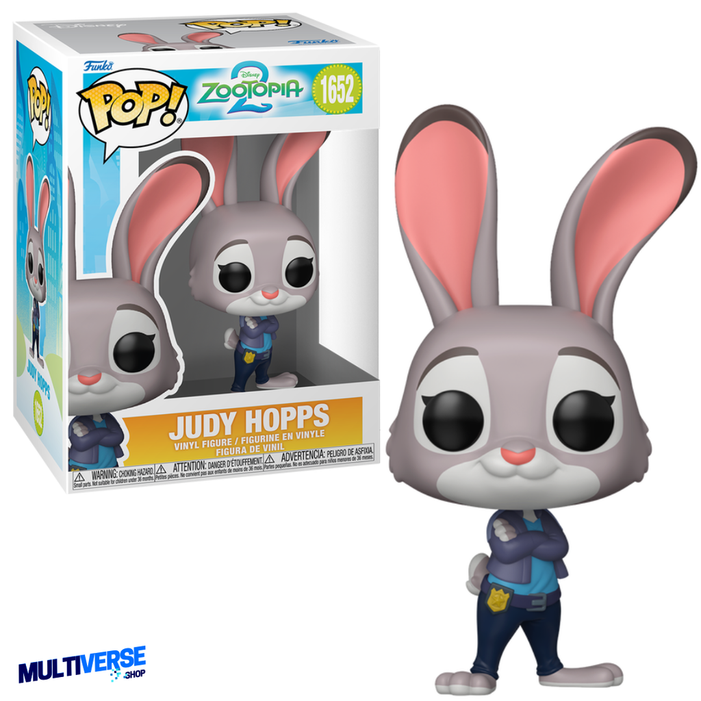 JUDY HOPPS #1652 ZOOTOPIA 2 FUNKO POP DISNEY