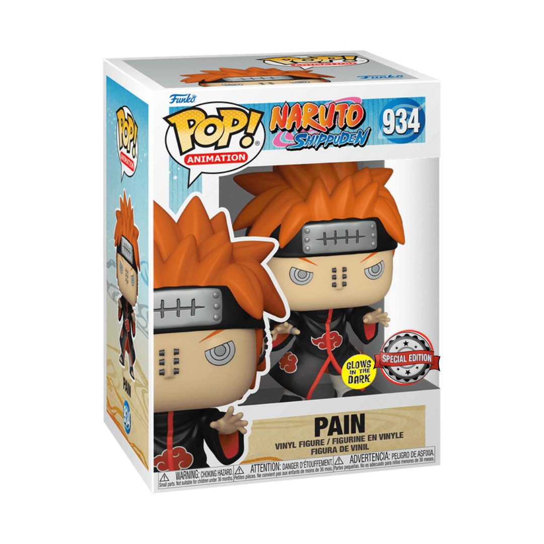 PAIN SPECIAL EDITION GLOW IN THE DARK : NARUTO SHIPPUDEN - FUNKO POP!