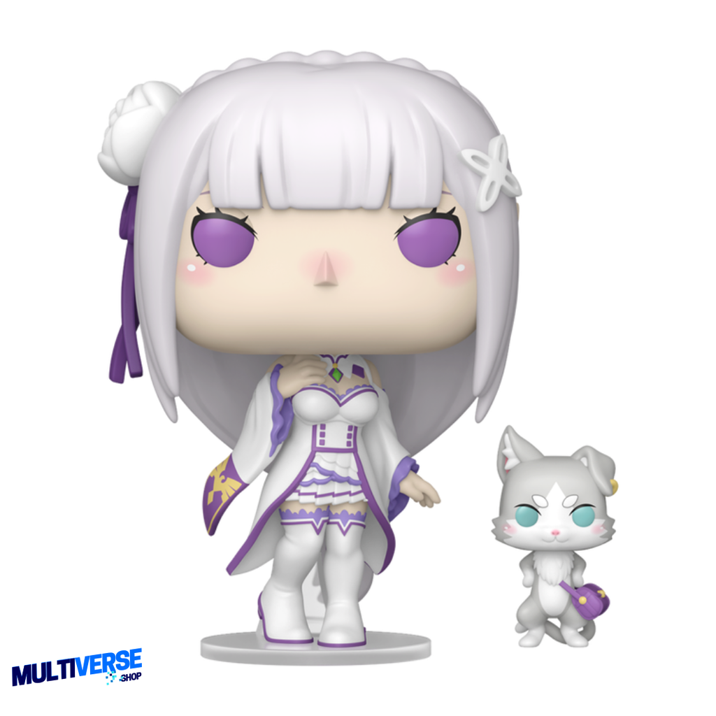 EMILIA CON PUCK #2112 : RE ZERO - FUNKO POP! ANIME