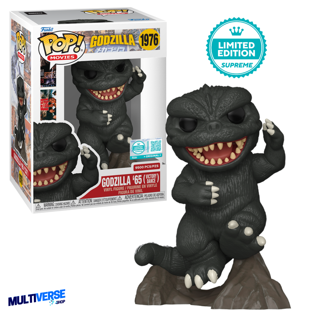 GODZILLA VICTORY DANCE LIMITADO 9500PZ SUPREME #1976 - FUNKO POP